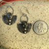 Labradorite and Silver Dangle Earrings