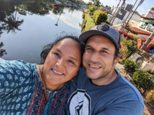Perla and Bradley at Venice Canals