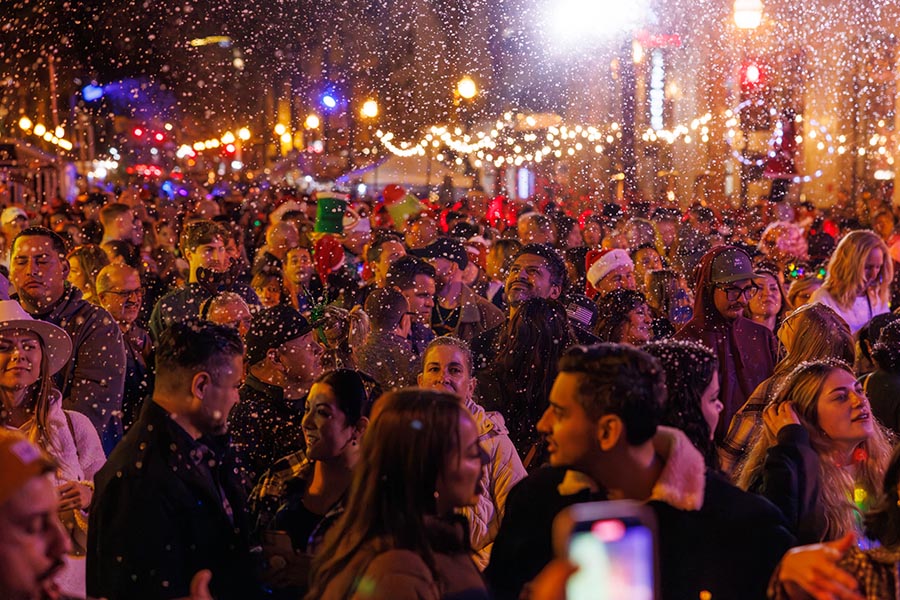 Ventura Winter Wine Walk on Main Street